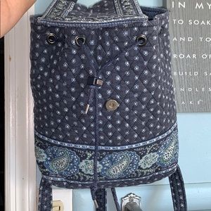 Vera Bradley mini book bag
